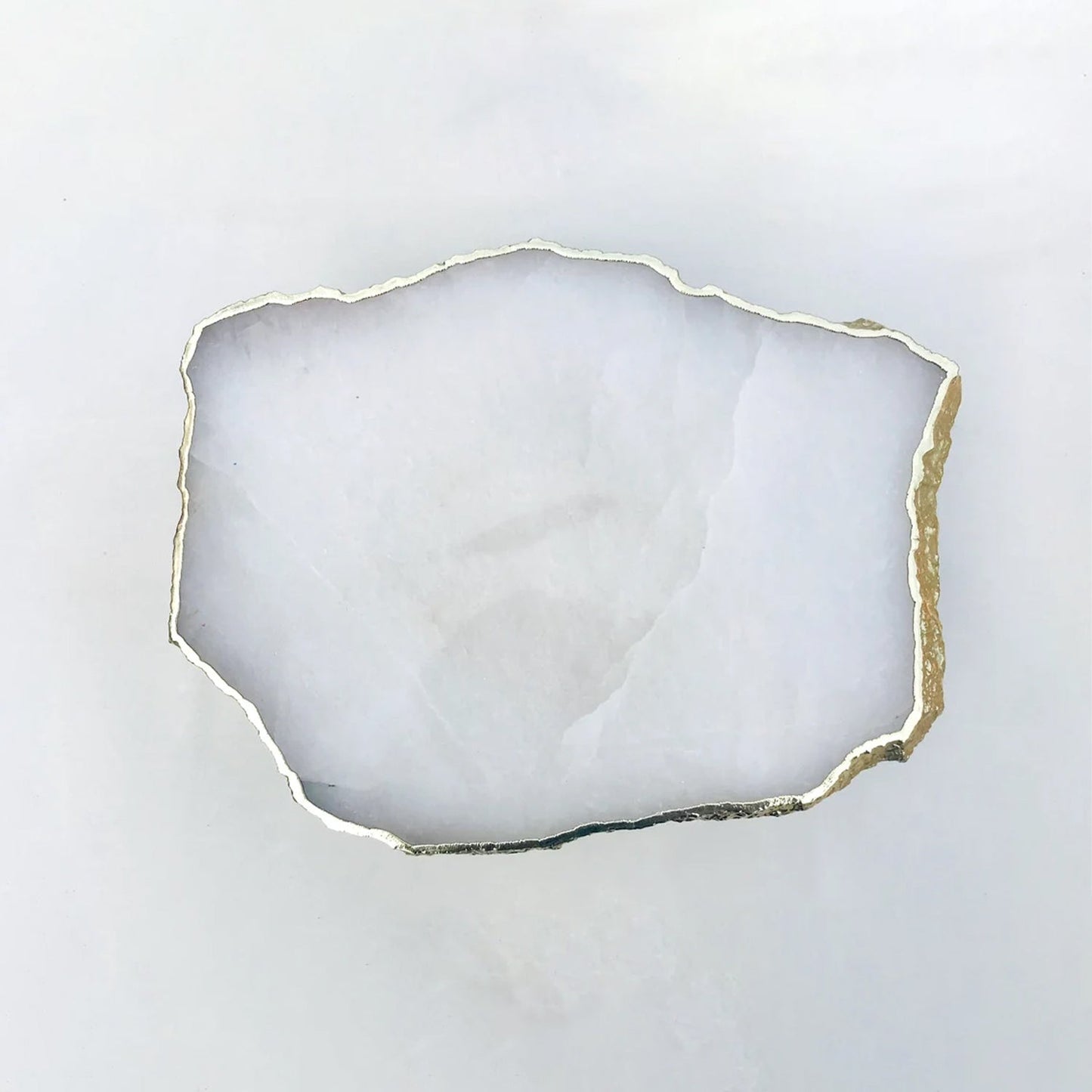 White Agate Cake Stand/Centrepiece/Display Stand/Tray-2