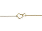 Feel the Spirit Armband Two Hearts Gold-Plated XB005G